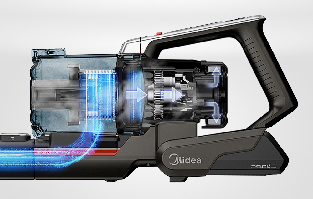 Odkurzacz bezprzewodowy Midea P7 Flex MCS2129BR